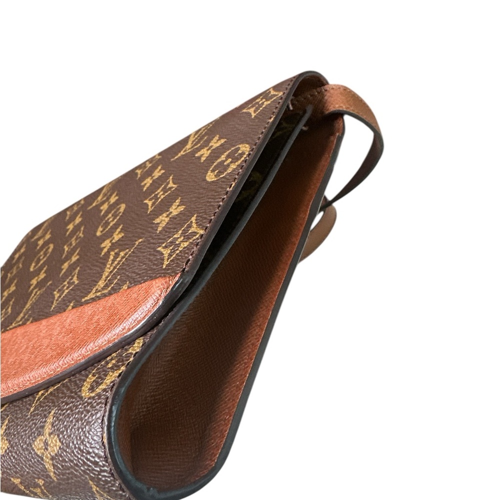 ❤️❤️sold❤️❤️Louis Vuitton Vintage Monogram Crossbody Bag with Tan Strap - Picture 5 of 8